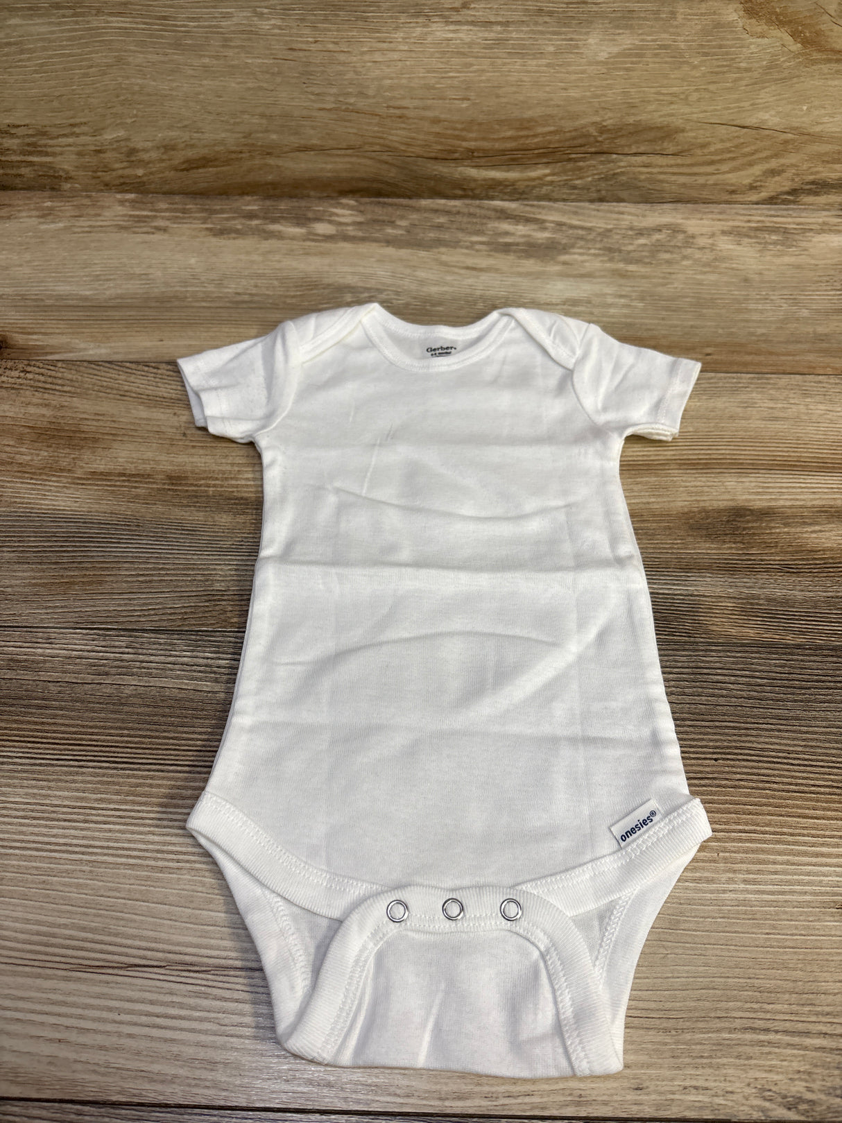 Gerber Bodysuit White sz 6-9m
