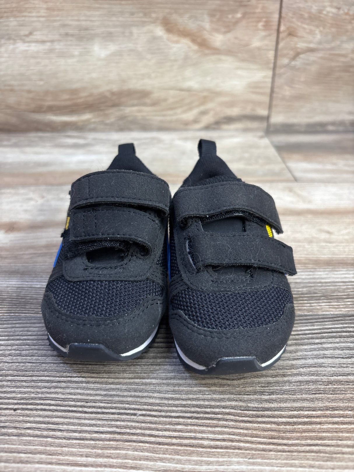 Puma R78 Double Strap Sneakers Black sz 3c