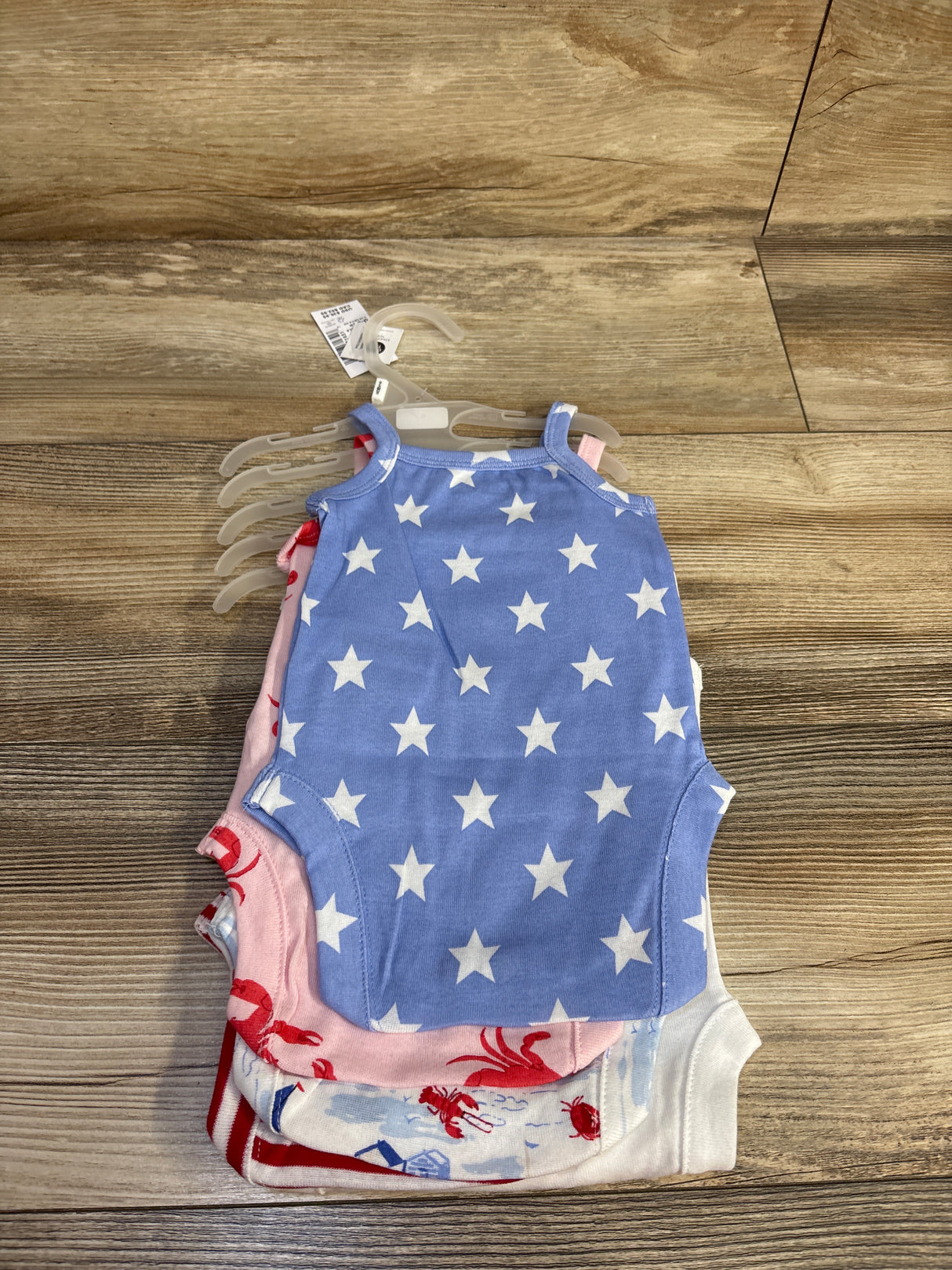 NEW Children's Place 5pk Bodysuit Set White sz 0-3m