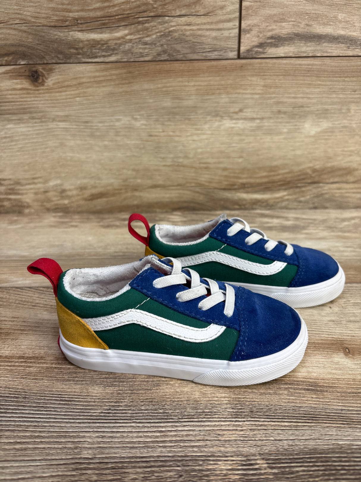 Vans Old Skool 'Yacht Club' Sneakers, Blue/Green sz 8c