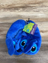 NEW Disney Stitch Fleece Slippers Blue sz 7/8c