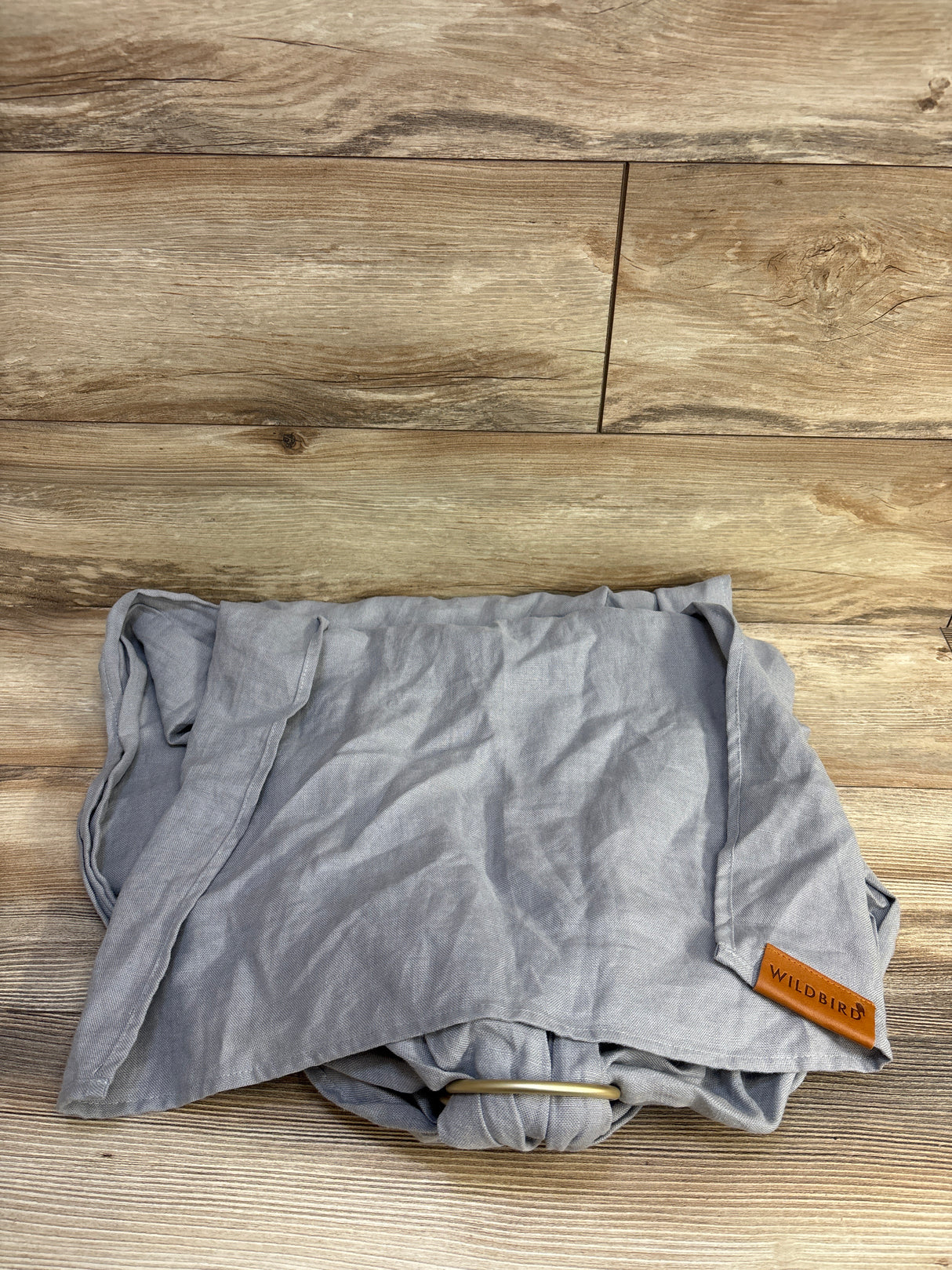 WildBird Ring Sling Baby Carrier in Grey 8-35lbs.