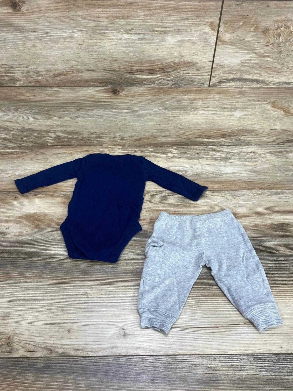 Just One You 2pc Dino Bodysuit & Pants Navy sz 3m