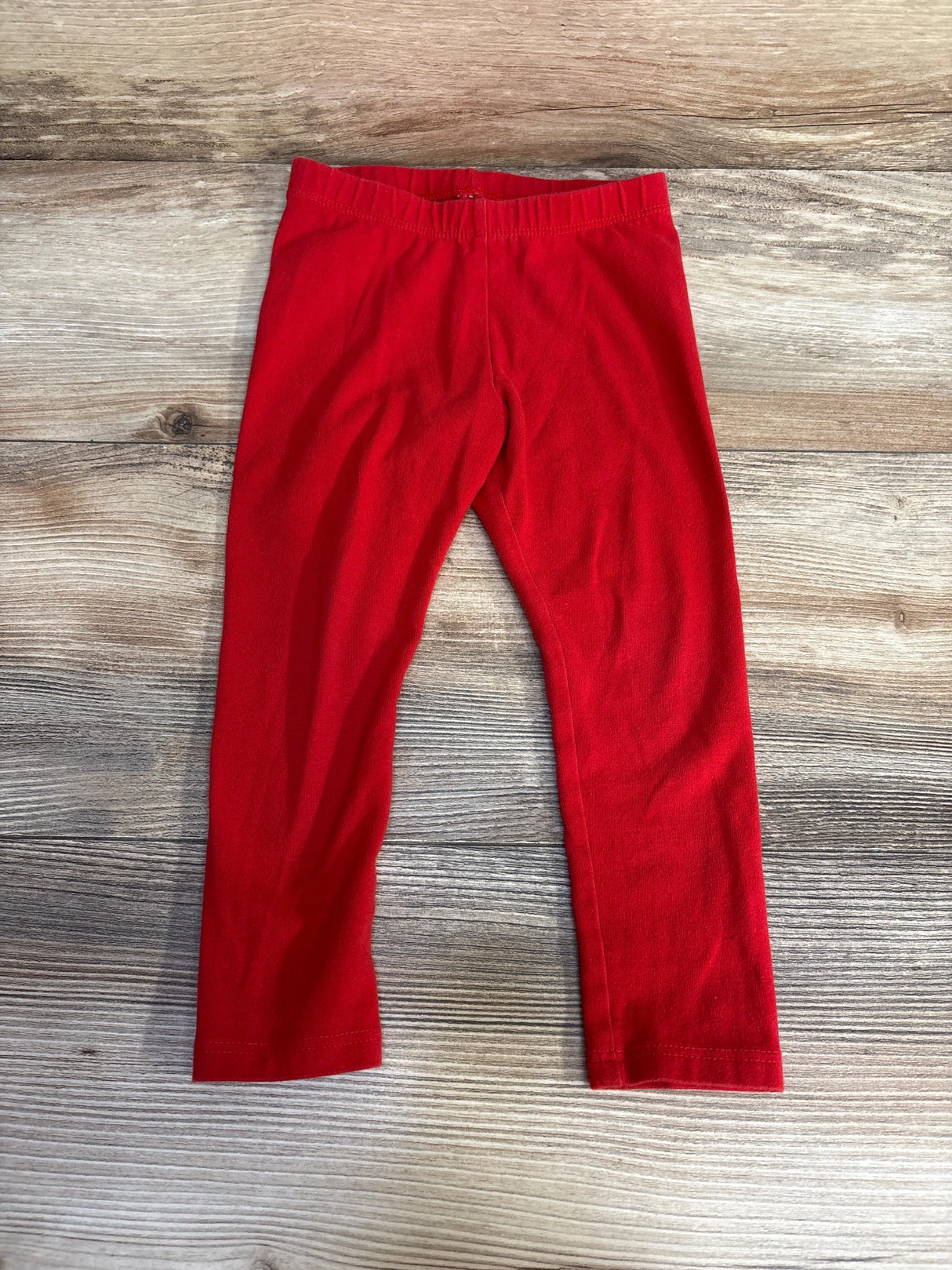Cat & Jack Leggings Red sz 2T - Me n Mommy To Be
