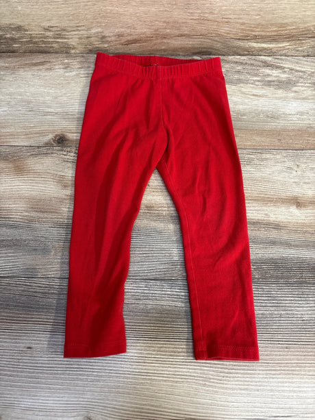 Cat & Jack Leggings Red sz 2T - Me n Mommy To Be
