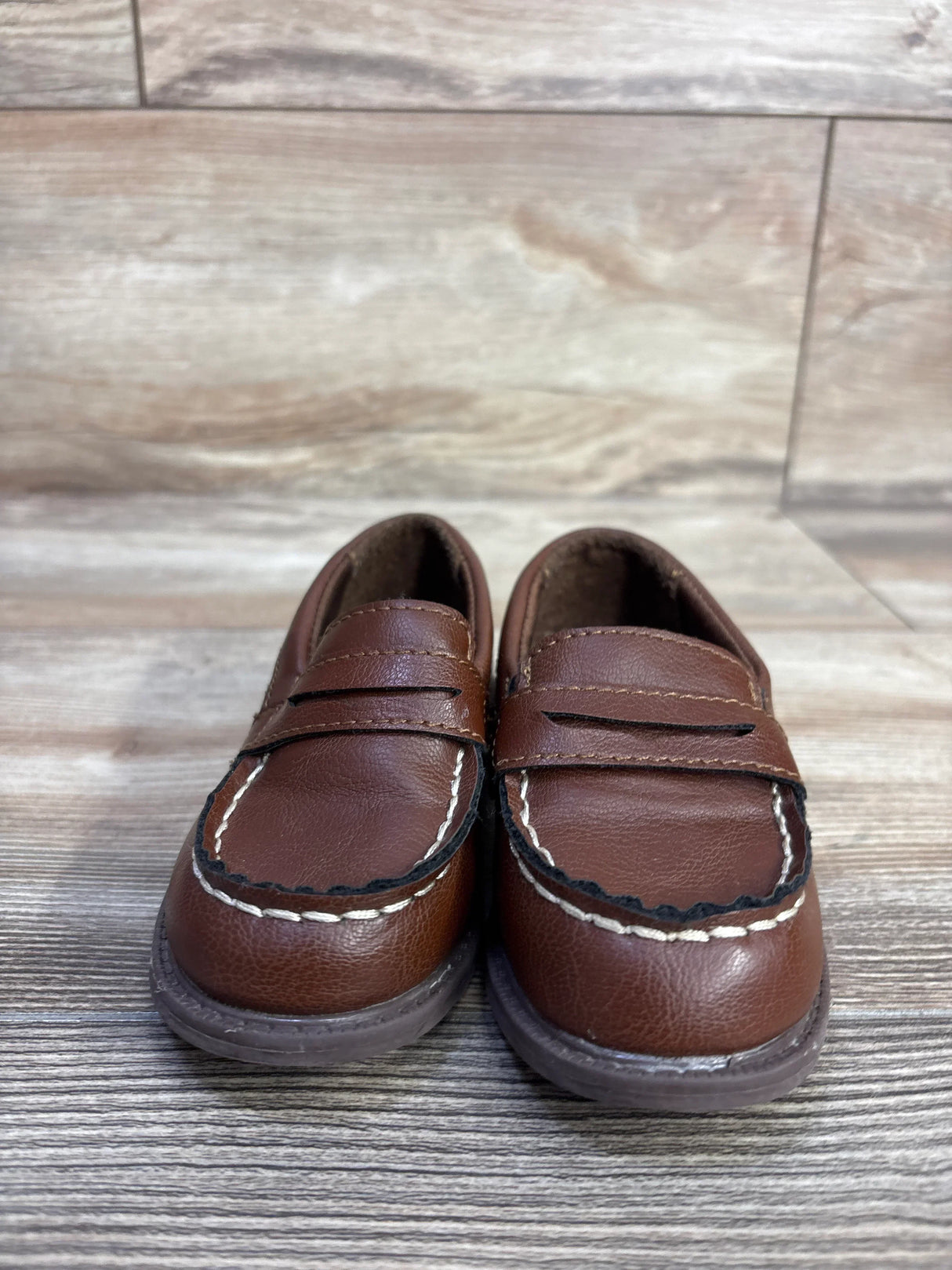 Carter's Jay3 Dress Loafers Brown sz 6c