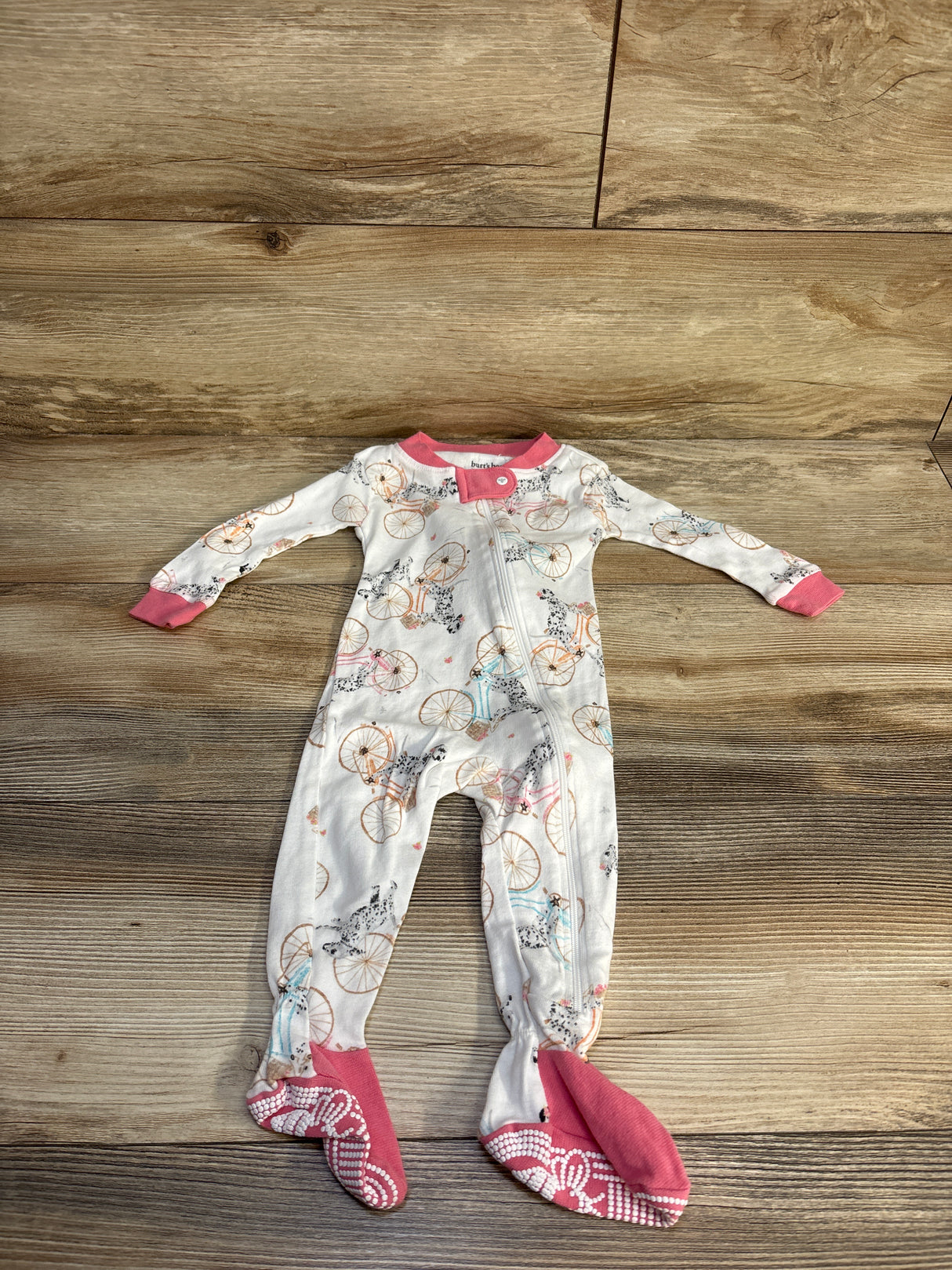 Burt's Bees Baby Organic Sleeper White sz 0-3m