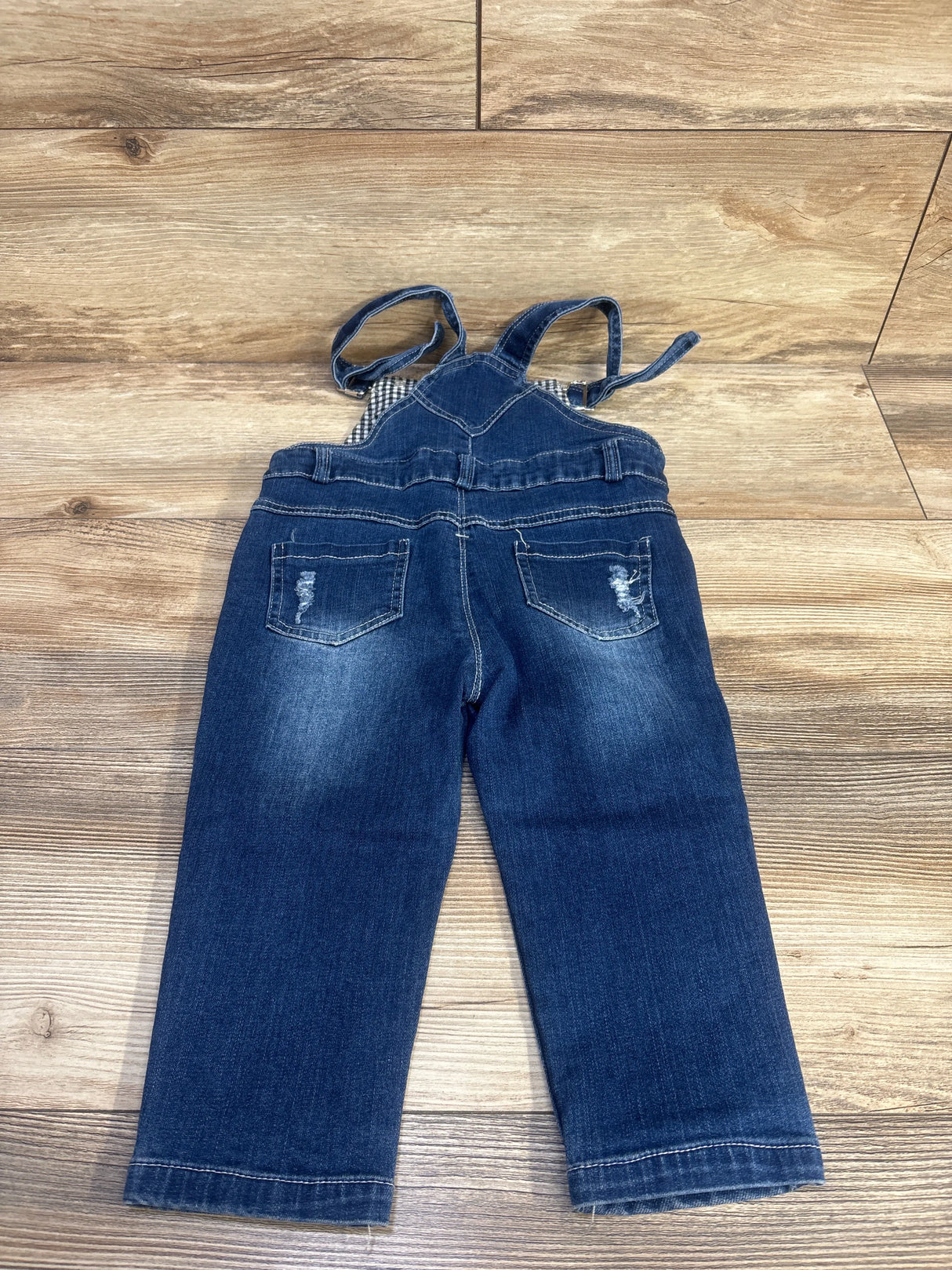 Kidscool Space Jean Overalls Small Bib Pocket Denim Workwear Blue sz 2-3Y