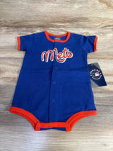NEW MLB New York Mets Power Hitter Romper sz 12m - Me n Mommy To Be