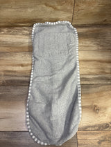 Comfy Cubs Zipper Swaddle Blanket Grey sz 3-6m