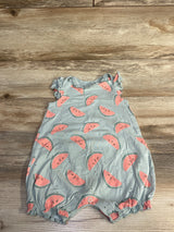 Child Of Mine Watermelon Romper Green sz 6-9m - Me n Mommy To Be