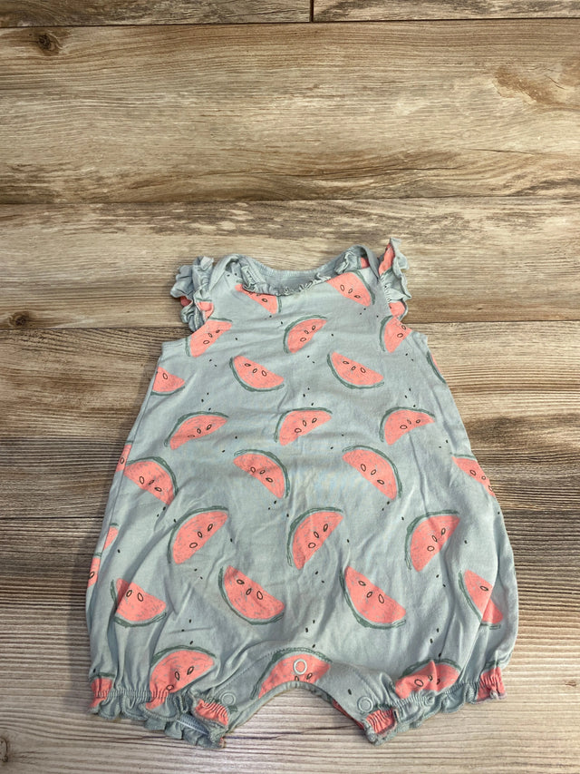 Child Of Mine Watermelon Romper Green sz 6-9m - Me n Mommy To Be