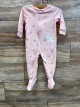 Carter's Blanket Sleeper Pink sz 18m
