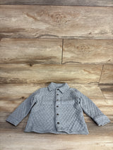 Old Navy Quilted Button Up Jacket Grey sz 3T