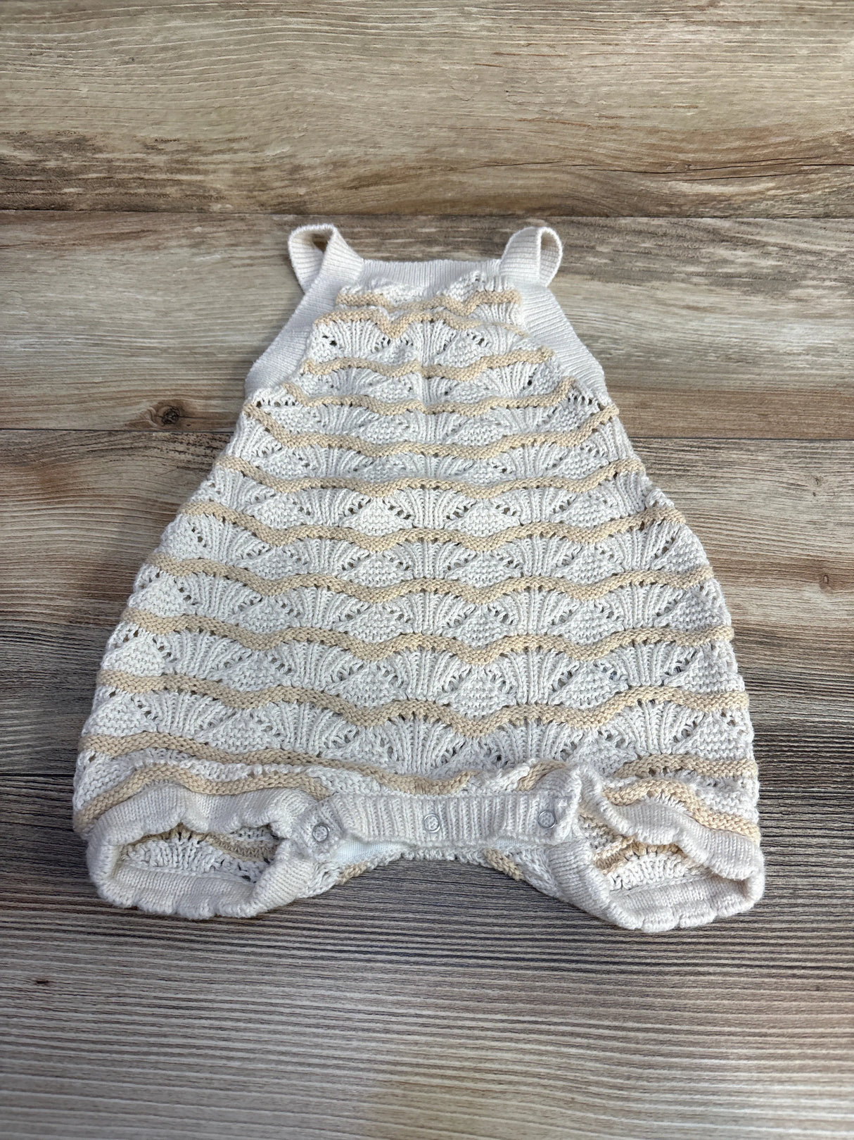 Old Navy Knit Romper White sz 12-18m - Me n Mommy To Be