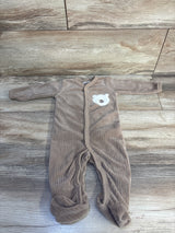 DreamGro Blanket Footie Sleeper Brown sz 0-3m