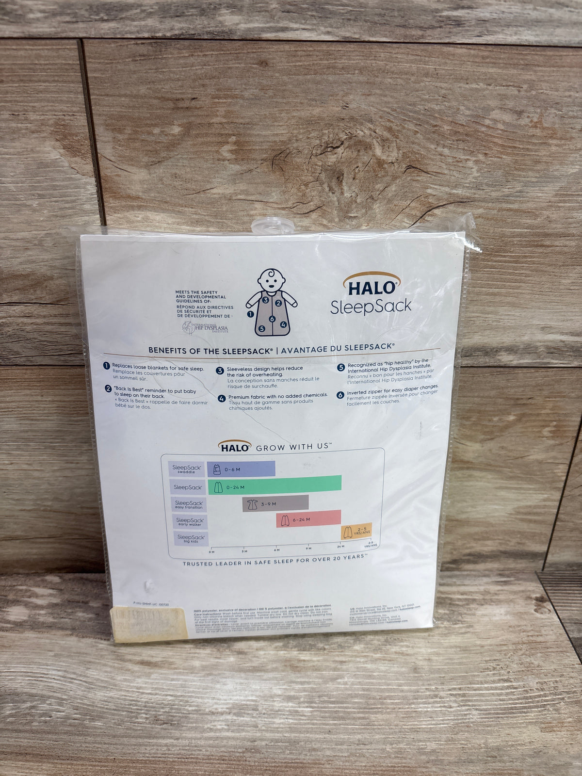 NEW Halo SleepSack 1.0TOG Micro Fleece Swaddle Grey sz 6-12m