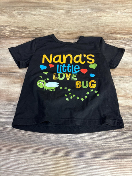 Nana's Little Love Bug Shirt Black sz 18-24m - Me n Mommy To Be