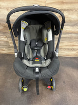 Doona Car Seat & Stroller All-in-One Travel System, Nitro Black