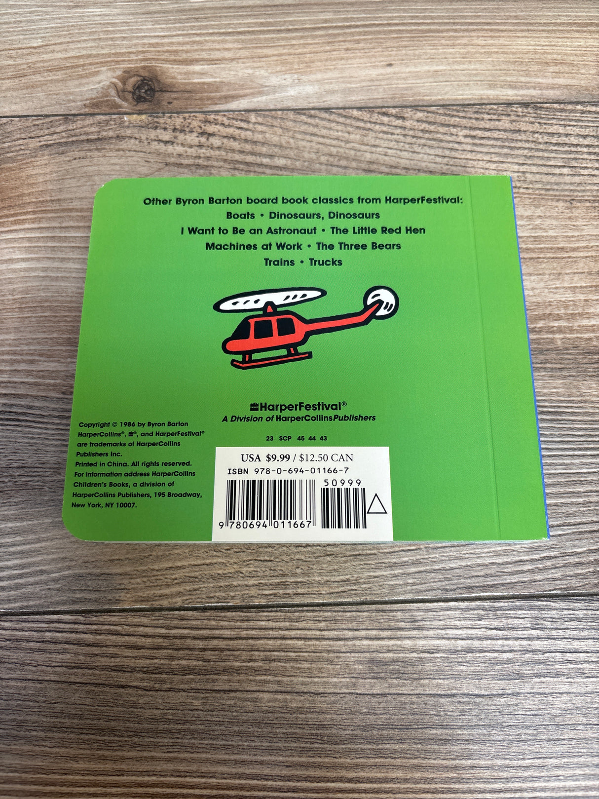 Planes Board Book