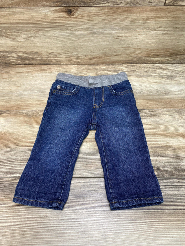 Children's Place Blue Drawstring Jeans sz 6-9m - Me 'n Mommy To Be