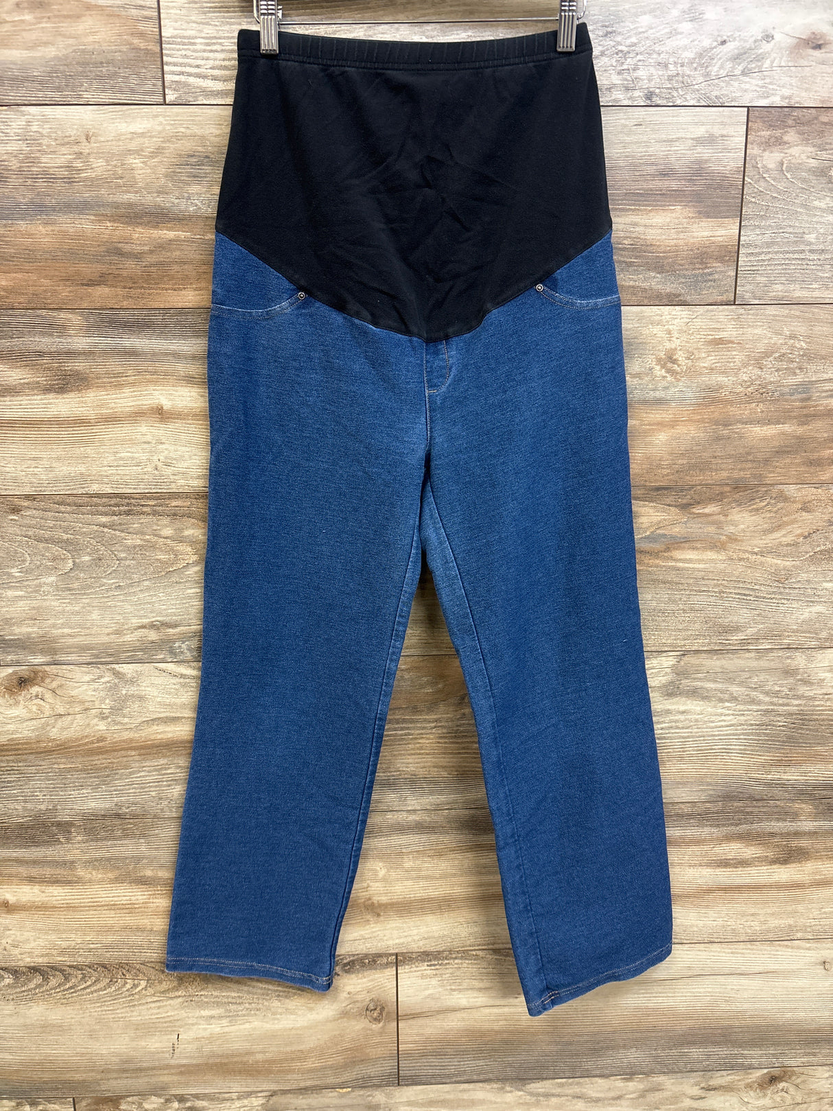 Time & Tru Maternity Full Panel Jeggings Blue sz Small (4-6)
