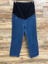 Time & Tru Maternity Full Panel Jeggings Blue sz Small (4-6)
