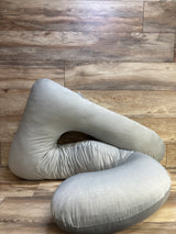Momcozy U Shaped Pregnancy Body Pillow, Grey