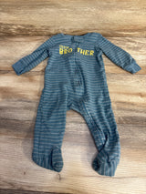 Just One You Striped Sleeper Blue sz 9m - Me n Mommy To Be