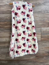 Hudson Baby Floral Blanket Sleep Sack Ivory sz 0-6m