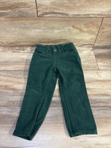 H&M Slim Fit Corduroy Pants Green sz 2T