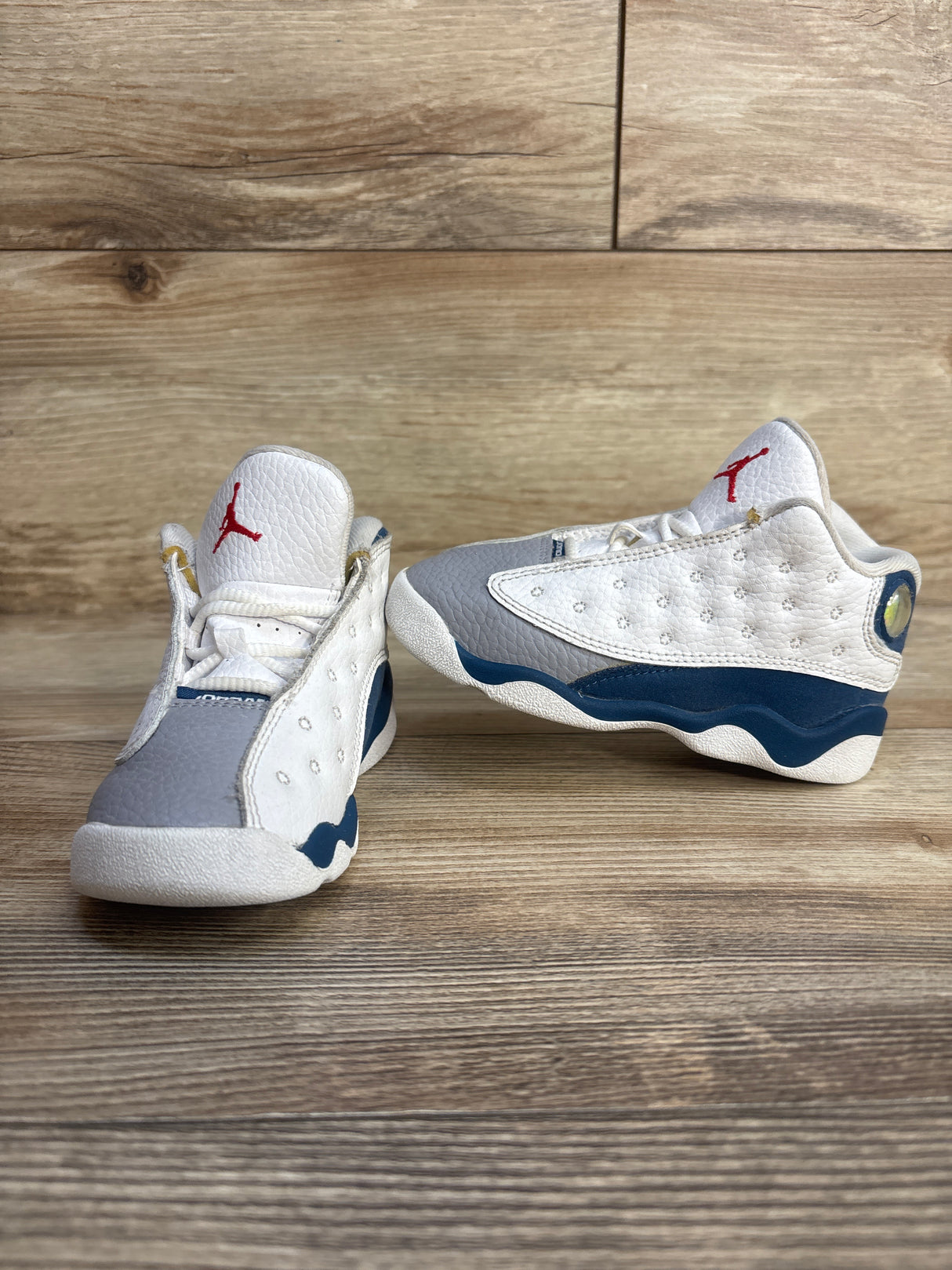 Air Jordan 13 Retro TD 'French Blue' Sneakers White sz 9c