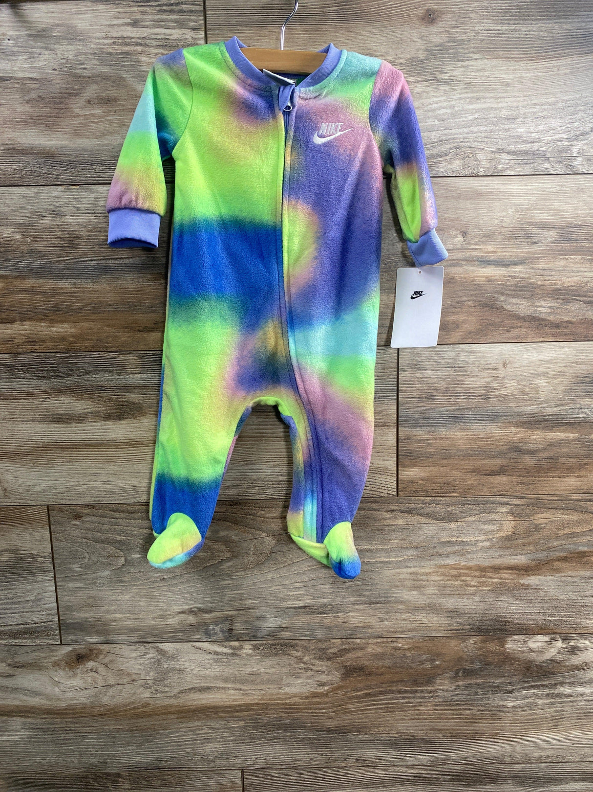 NEW Nike Blue Tie-Dye Blanket Sleeper sz 6m - Me 'n Mommy To Be