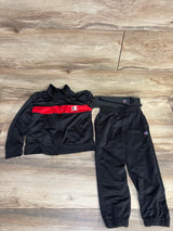 Champion 2pc Tracksuit Black sz 4T