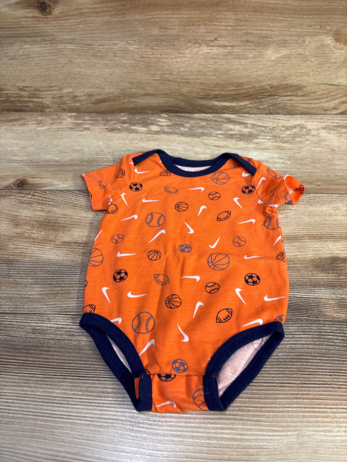 Nike Sports Ball Bodysuit Orange sz 6m