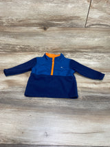 Carter's Fleece Color Block Pullover Blue sz 6m