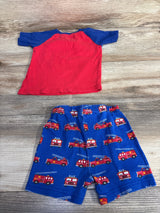 Children's Place 2pc Mommy's Hero Pajama Set Blue sz 18-24m