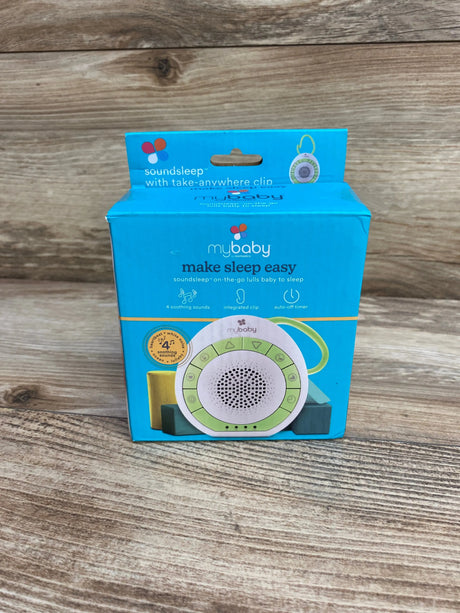 NEW MyBaby SoundSpa On-The-Go Portable Sound Machine and Baby Soother - Me n Mommy To Be