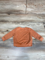 Cat & Jack Sweatshirt Orange sz 6-9m