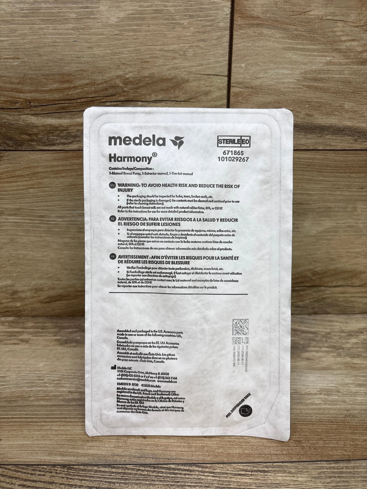 NEW Medela Harmony Manual Breast Pump