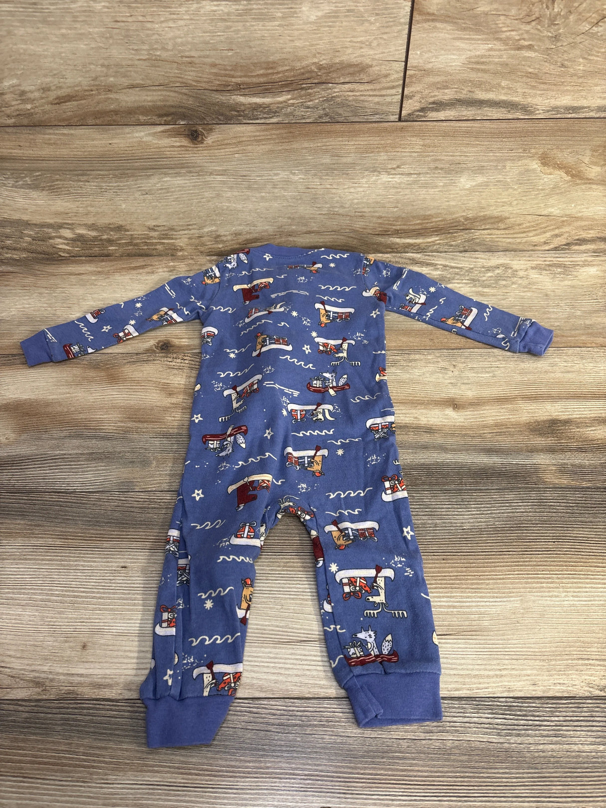 Amazon Essentials Animal Boat Sleeper Blue sz 18m