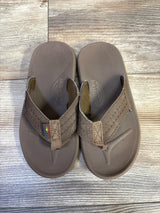 Rainbow Cape Sandals Brown sz 11/12c