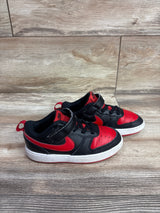 Nike Court Borough Low 2 TDV 'Bred' Sneakers sz 10c