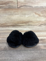 UGG Fluff Yeah Slides Black sz 0/1c