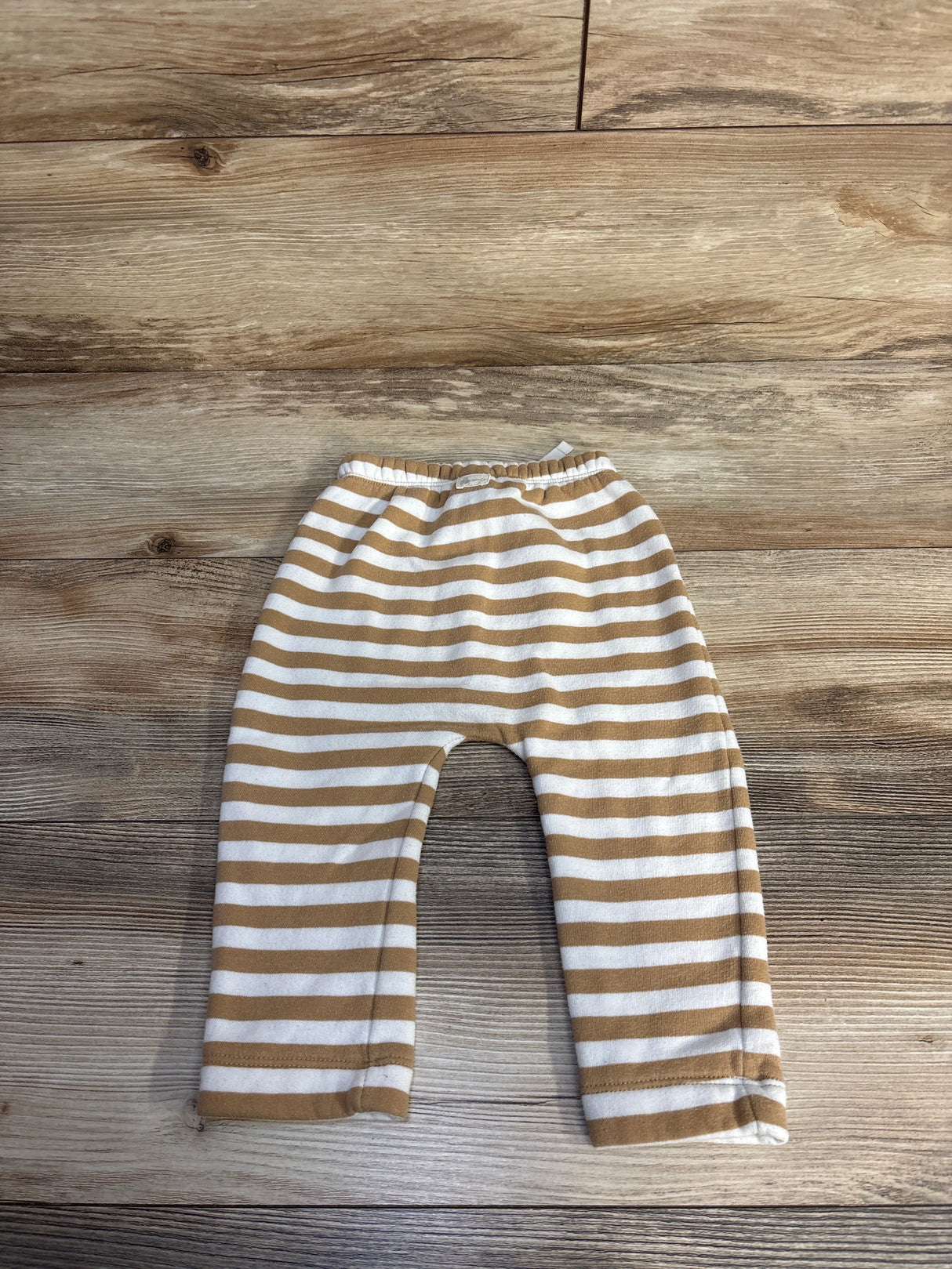 Baby Gap Striped Pull On Pants White sz 6-12m