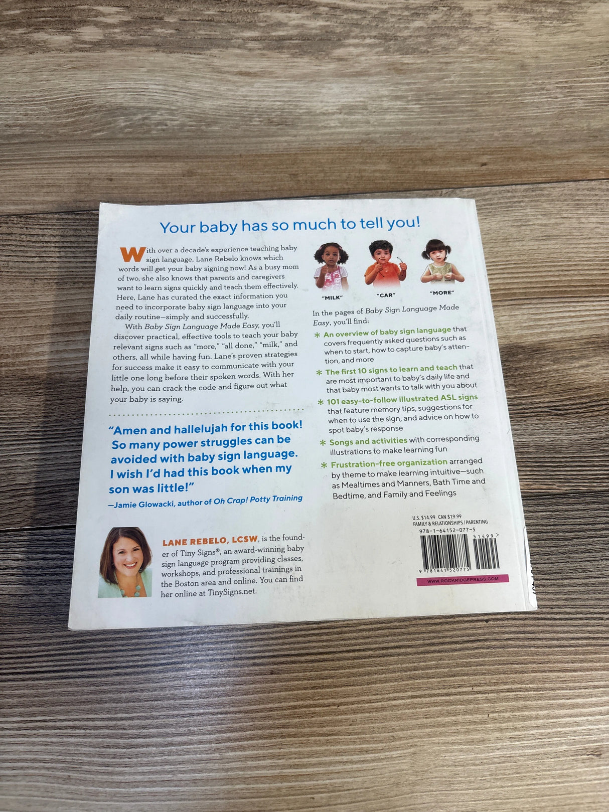 Baby Sign Language Made Easy Paperback Book