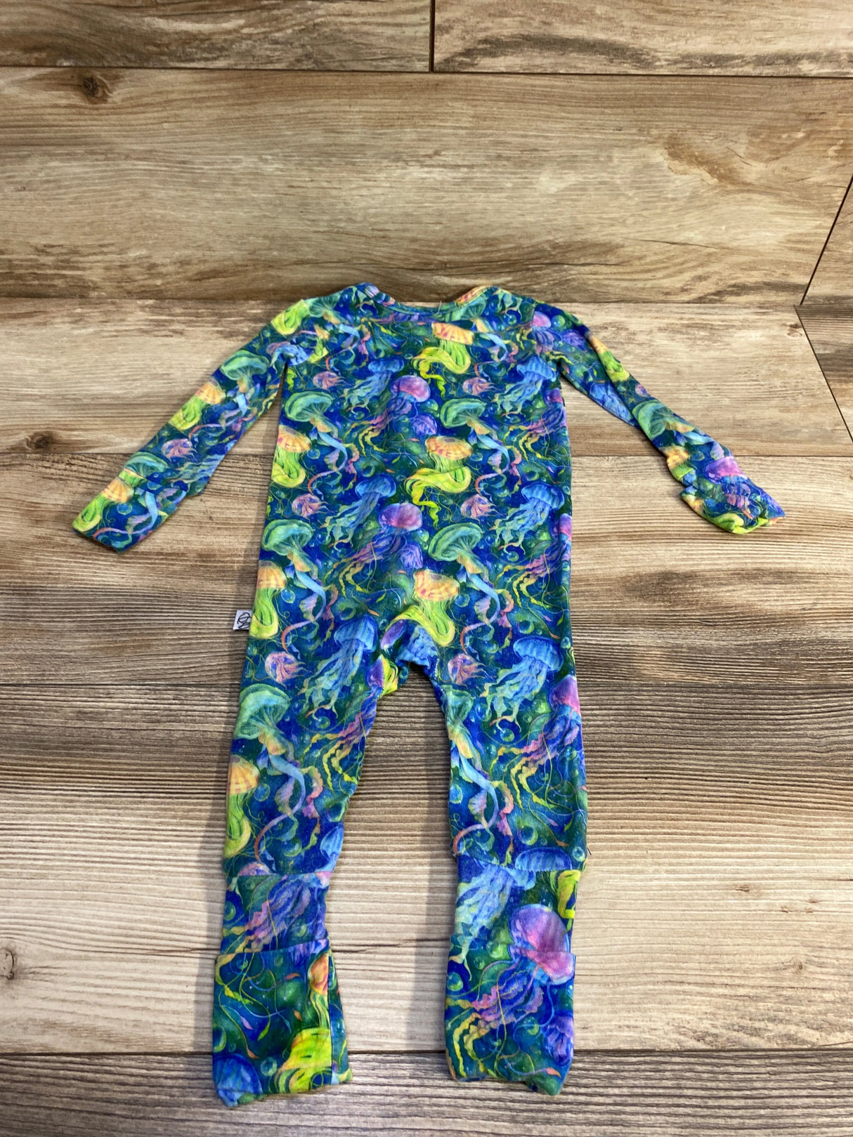 Ollee and Belle Jelly Convertible Romper Green sz 6-9m - Me n Mommy To Be