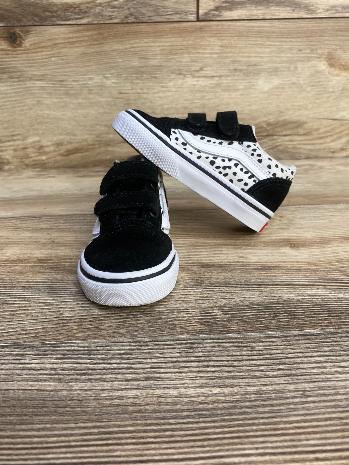 Vans Old Skool Dalmatian Sneakers sz 6c - Me n Mommy To Be