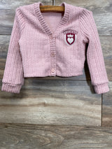 Knit Works Chunky Knit Princess Button Front Cardigan sz 5T