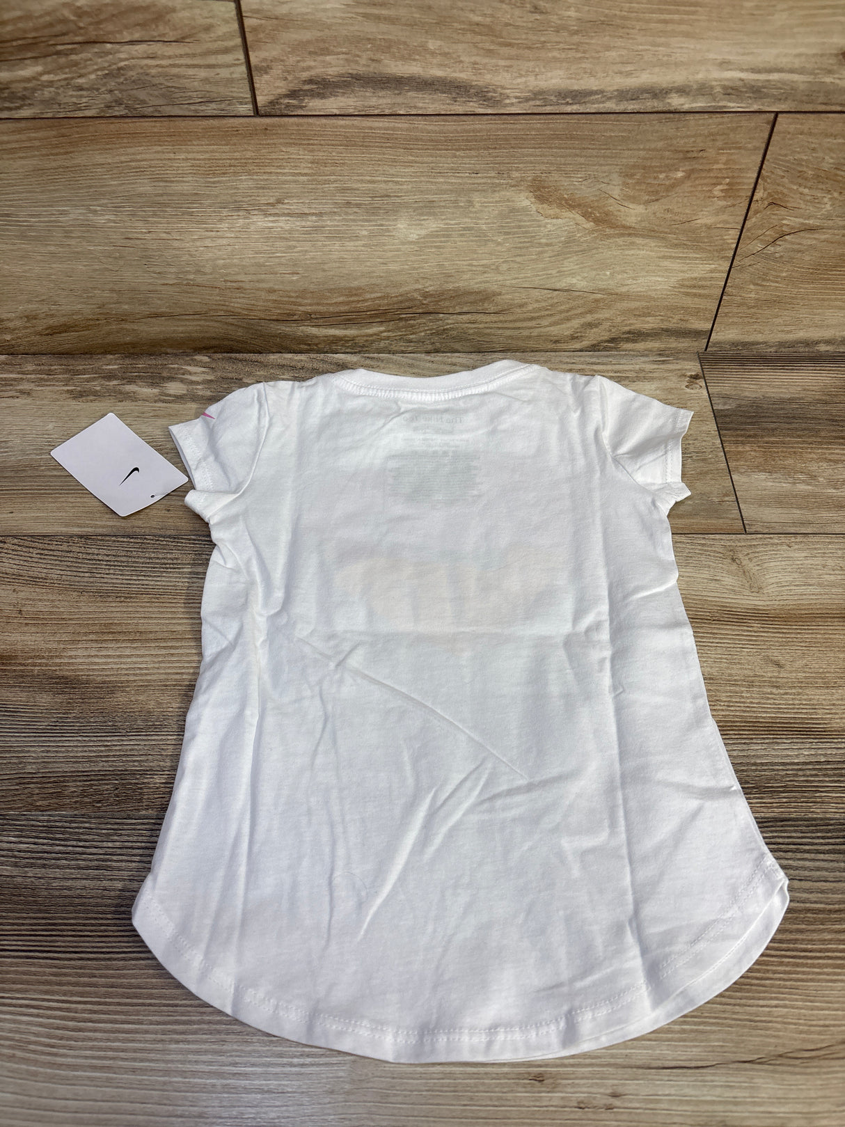 NEW Nike Glittery Just Do It Shirt White sz 5T